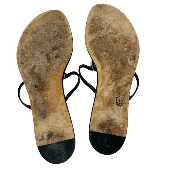 GUCCI Plum Purple GG Silver Crystal Logo Monogram Designer Vintage Sandals US 8 - Picture 8 of 12